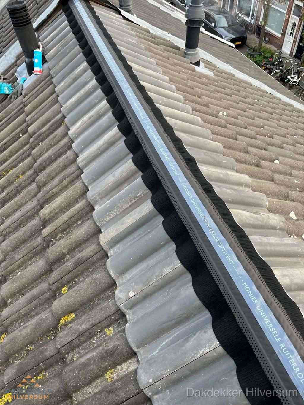 Dakrenovatie plat dak met bitumen dakbedekking in Hilversum