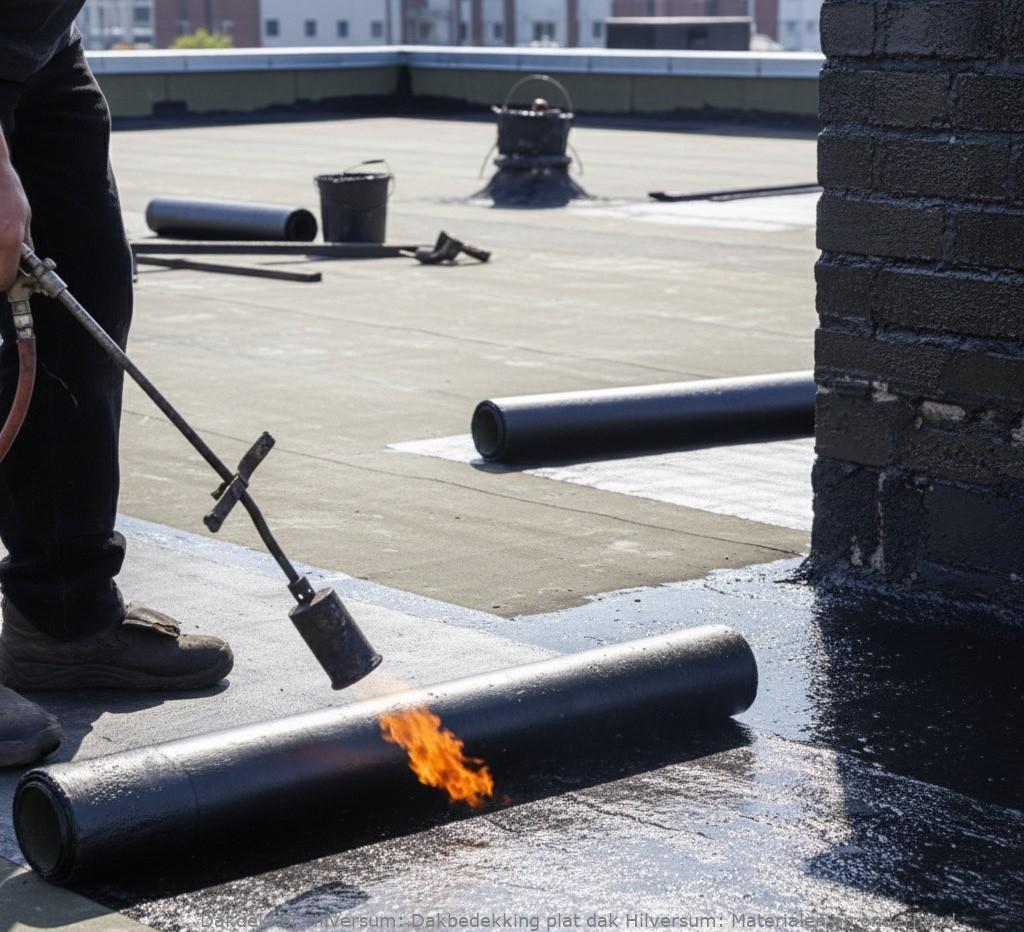 Dakbedekking plat dak Hilversum: Materialen en onderhoud