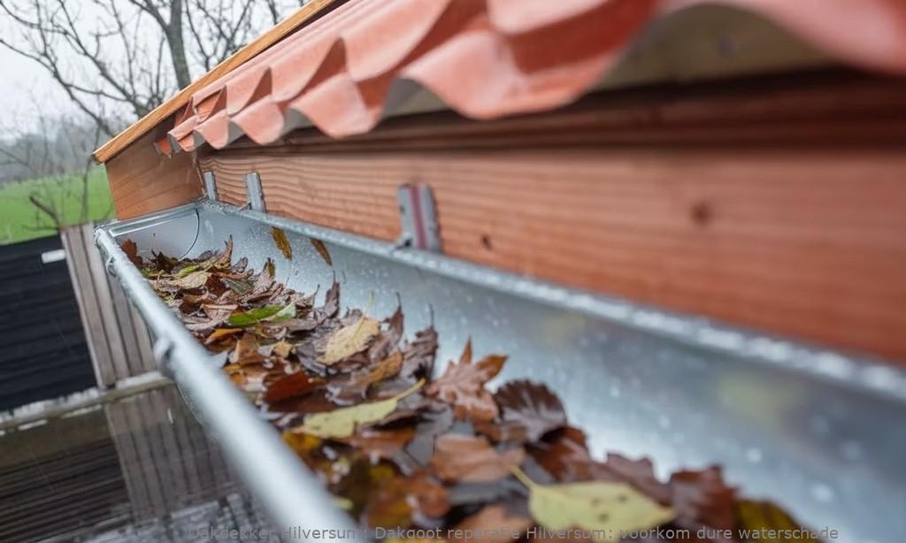 Dakgoot reparatie Hilversum: voorkom dure waterschade