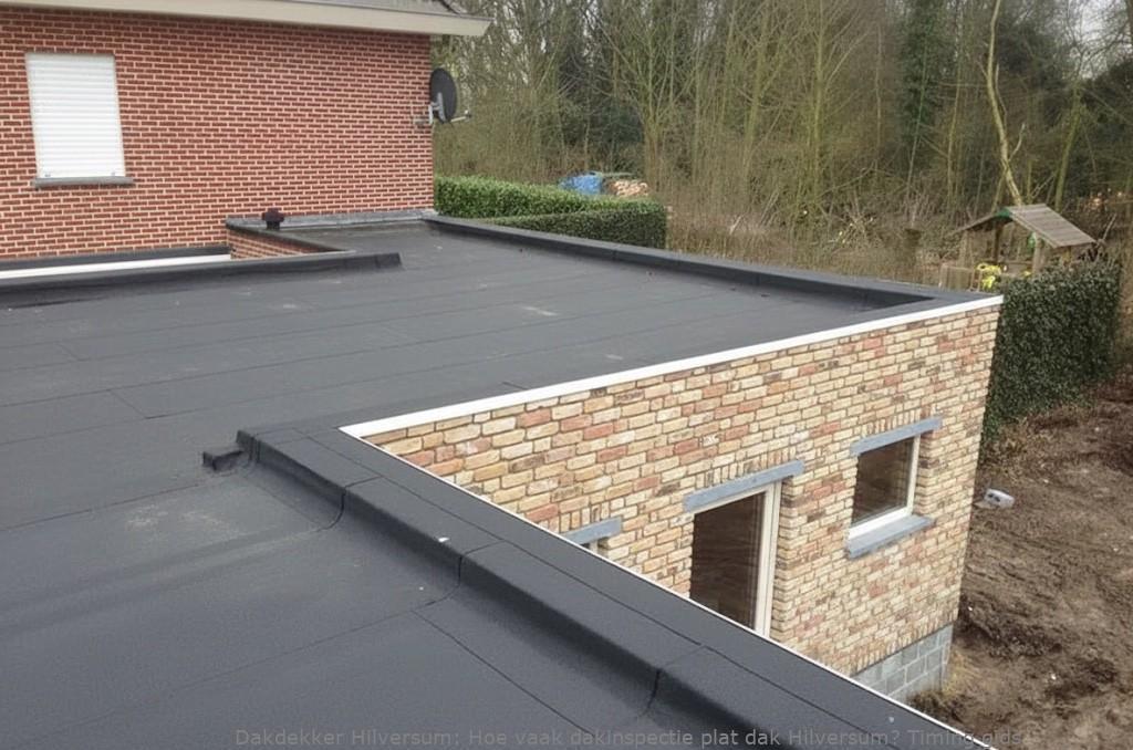 Hoe vaak dakinspectie plat dak Hilversum? Timing gids