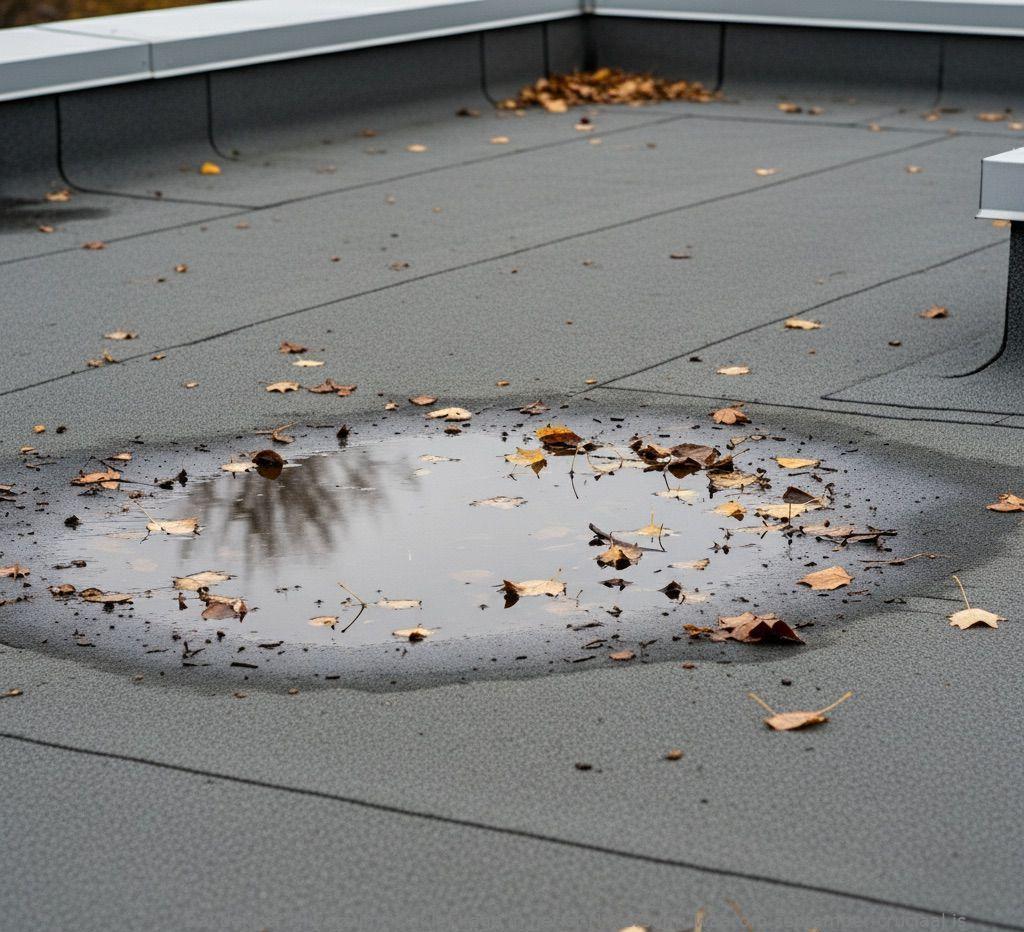 Daklekkage In Herfst Hilversum
