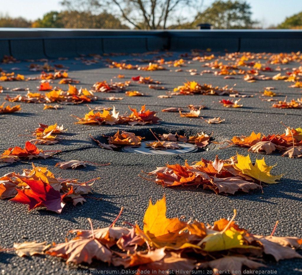 Dakschade In Herfst Hilversum