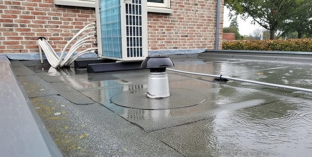 Plat dak lekkage Hilversum? Zo los je het snel op